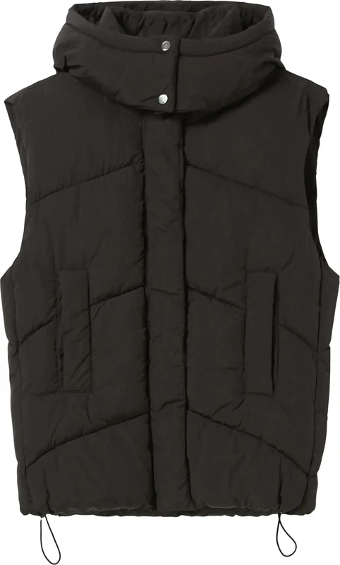 Bershka Vesta čierna