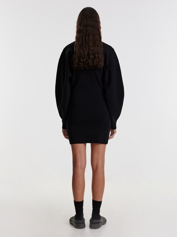 EDITED Šaty 'Babette' čierna