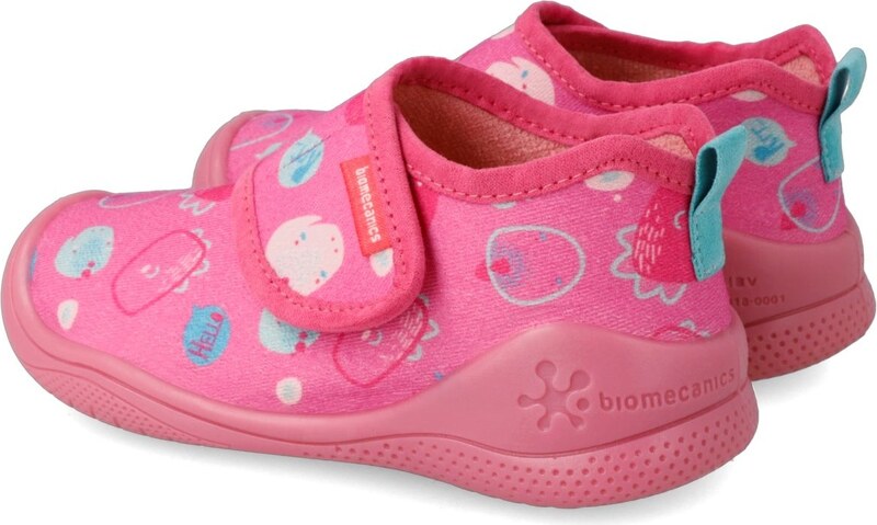 Detské prezúvky papučky Biomecanics 221296-B Rosa