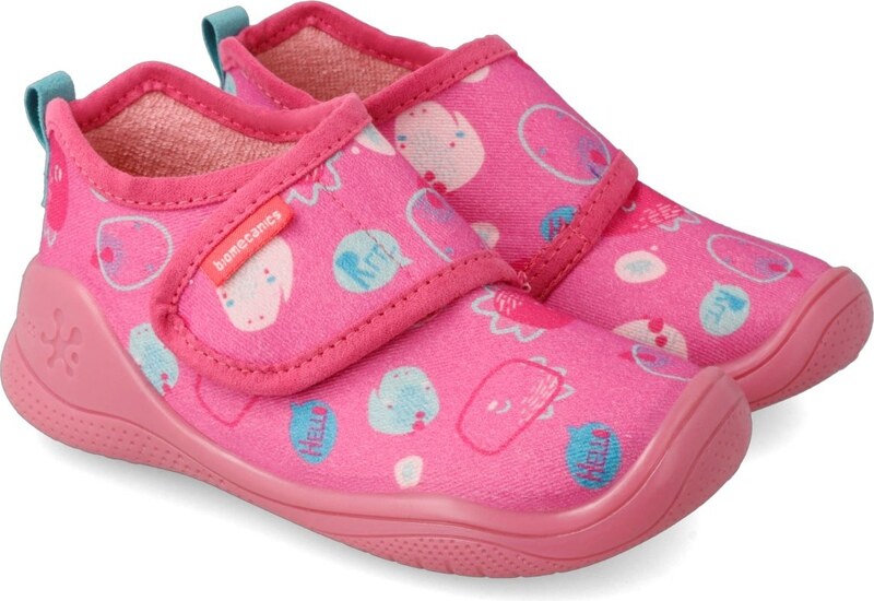 Detské prezúvky papučky Biomecanics 221296-B Rosa