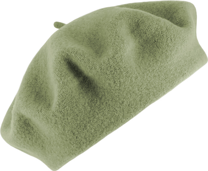 Fiebig - Headwear since 1903 Baret zelený dámsky - Flora