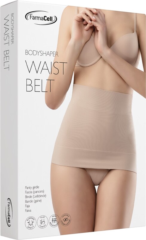 Farmacell Dámsky sťahovací pás na brucho Farba: Biela, Veľkosť: S