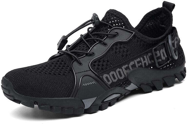 MIXI FASHION Trekové tenisky pánské turistické boty letní s nápisy