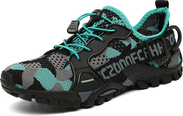 MIXI FASHION Trekové tenisky pánské turistické boty letní s nápisy