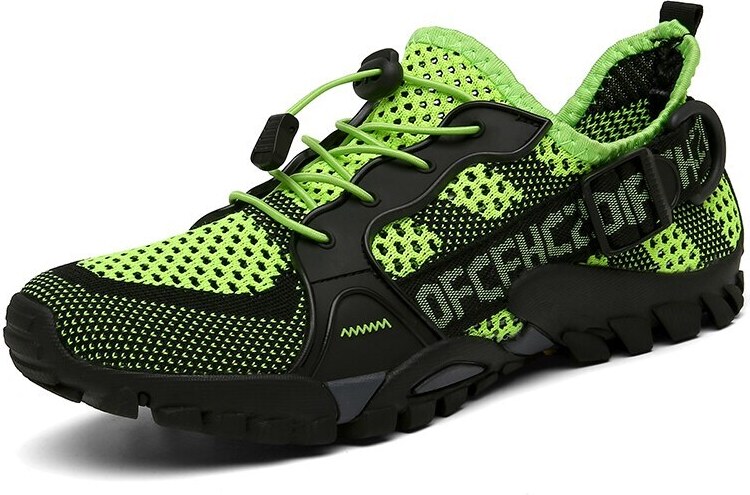 MIXI FASHION Trekové tenisky pánské turistické boty letní s nápisy