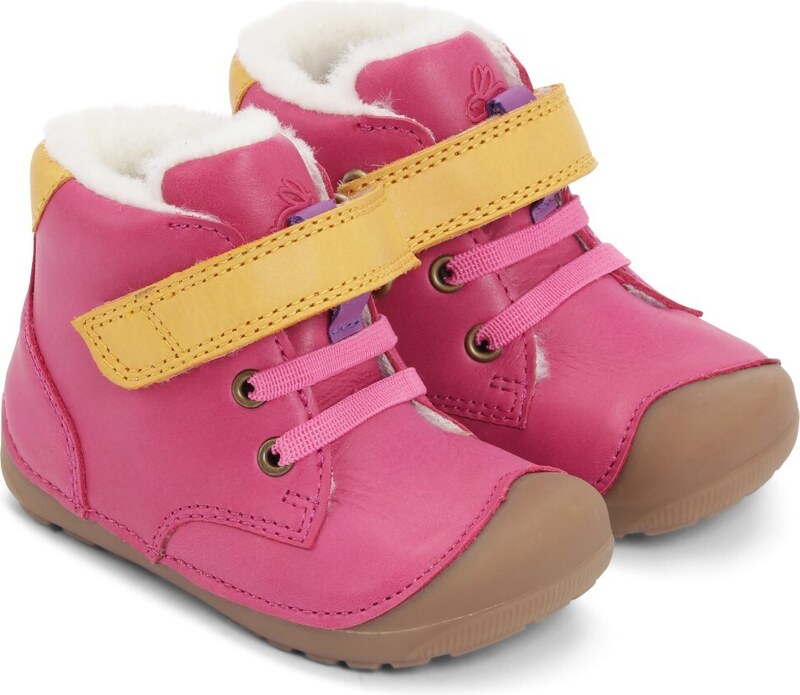 Bundgaard detské zimné topánky PETIT Mid Winter Lace Sport BG303260DG-717 Ružová
