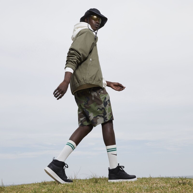 Nike Court Vision Mid BLACK