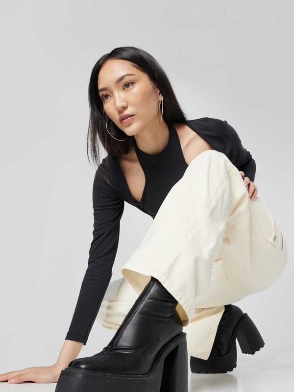 Katy Perry exclusive for ABOUT YOU Džínsy 'Laila' krémová