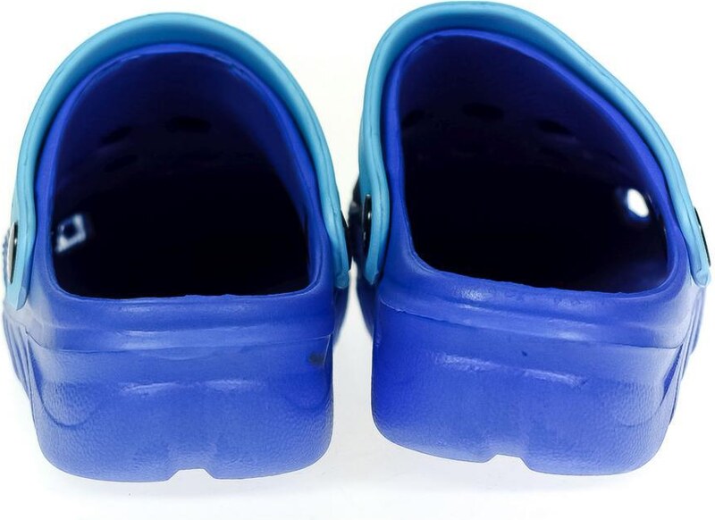 JOHN-C Detské modré gumené šľapky ASTRONAUTS