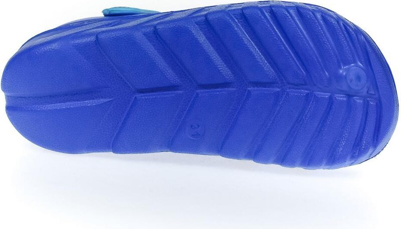 JOHN-C Detské modré gumené šľapky ASTRONAUTS