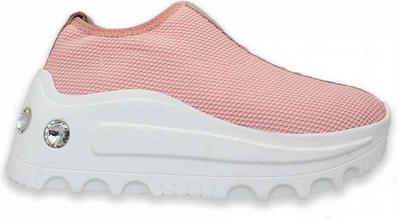 Secretshoes Sporty Sneakersy SNMO122-3 PINK