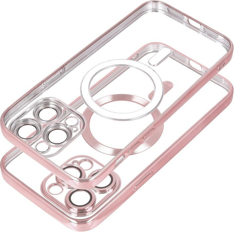OEM Electro Kryt s MagSafe pre iPhone 14 Pro, Ružový