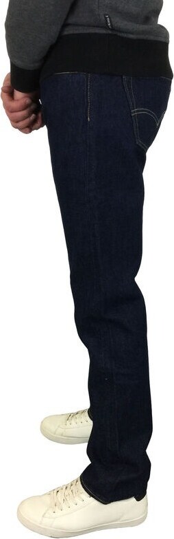 Levis Pánske Rifle 501 Original Fit Jeans ONEWASH