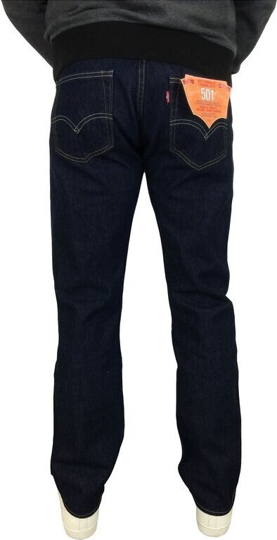 Levis Pánske Rifle 501 Original Fit Jeans ONEWASH