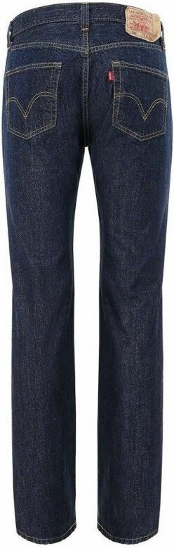 Levis Pánske Rifle 501 Original Fit Jeans ONEWASH