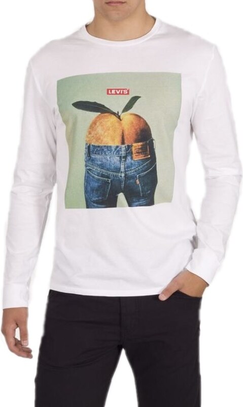 Levis Pánske Tričko s dlhým rukávom LS Graphic Tee