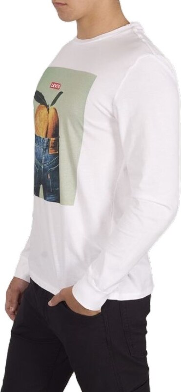 Levis Pánske Tričko s dlhým rukávom LS Graphic Tee