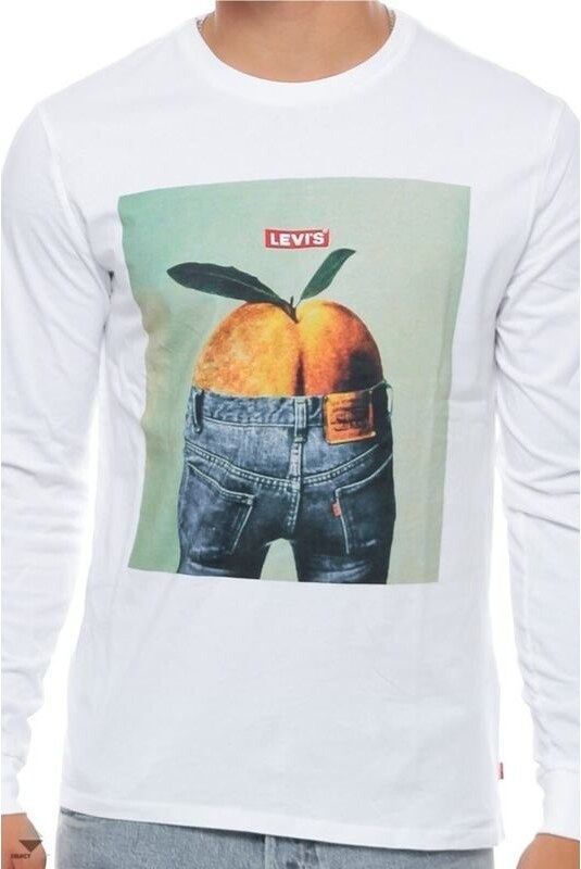 Levis Pánske Tričko s dlhým rukávom LS Graphic Tee