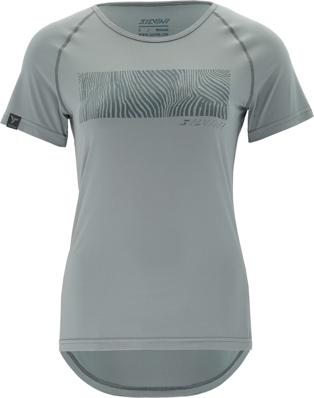 Dámske funkčné tričko Silvini Giona šedá