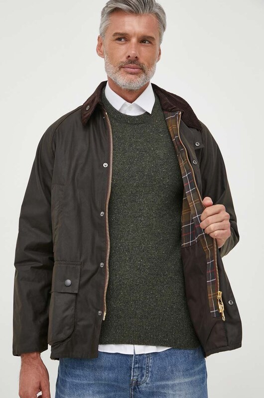 Bavlnená bunda Barbour Classic Bedale Wax Jacket