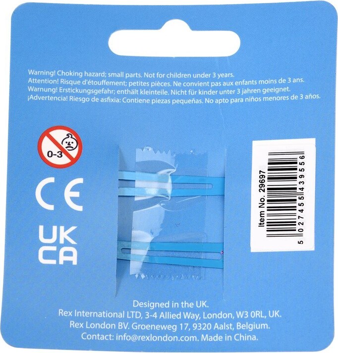 Detské sponky do vlasov Rex London Zmrzlina (sada 2 ks)