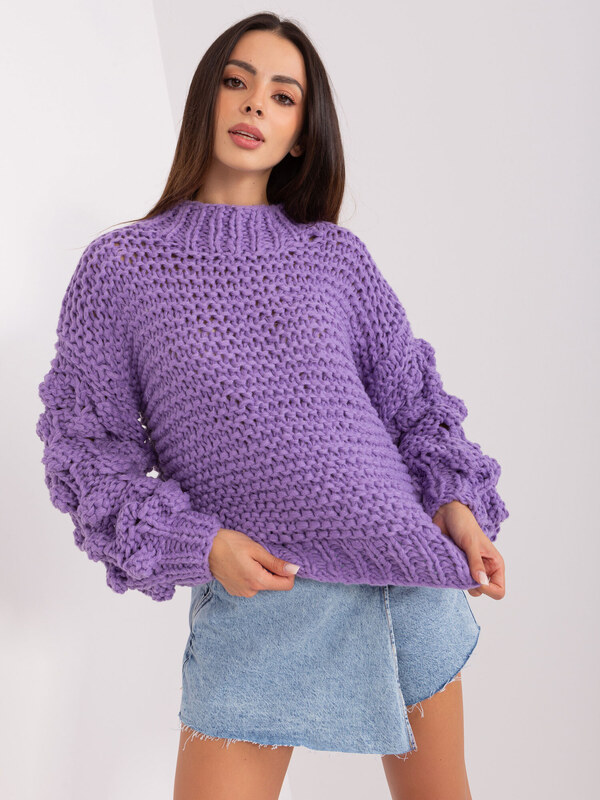 Wool Fashion Italia Sweater-AT-SW-2382.97P-purple