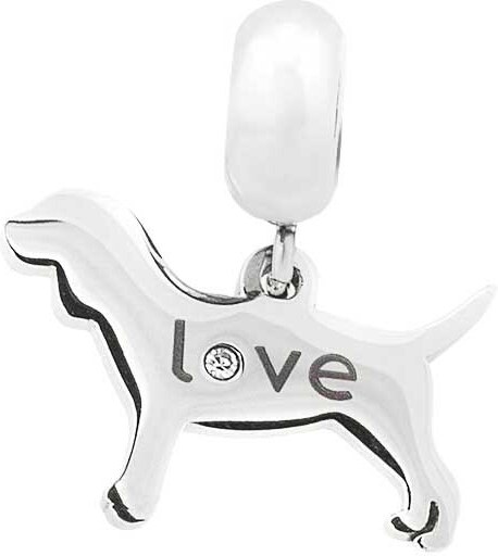 Linda's Jewelry Prívesok na náramok Psík chirurgická oceľ IP077
