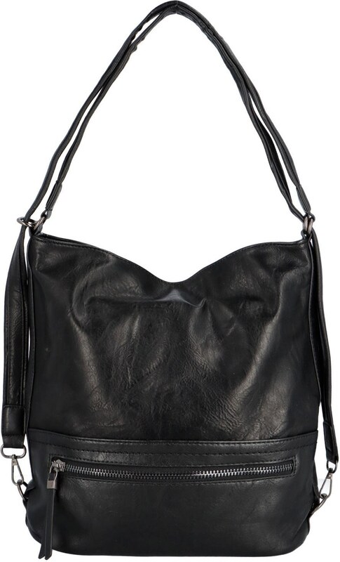 Dámsky kabelko-batoh čierny - Romina & Co Bags Wolfe čierna