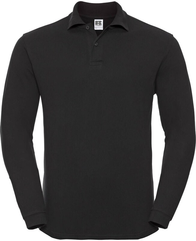 RUSSELL Men's Polo Long Sleeve R569L 100% Cotton 195g/200g