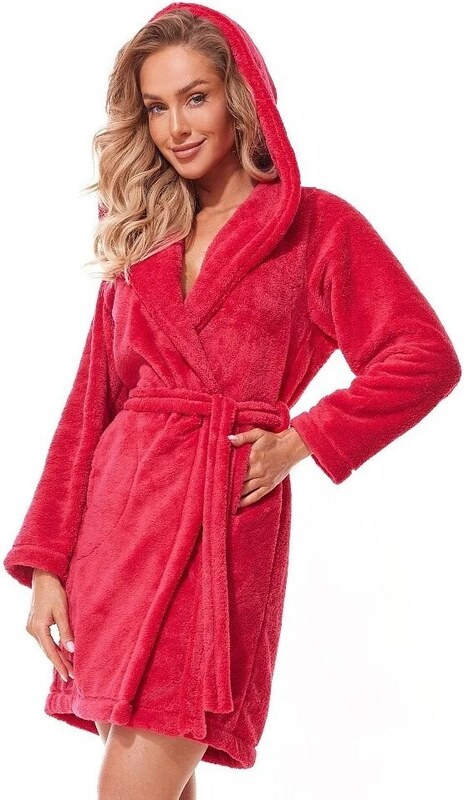 L&L Dámsky župan L and L End 2319 hibiskus