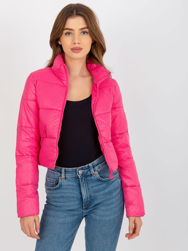 Dámska bunda NM KR XZ 005A.98P tmavo ružová - FPrice