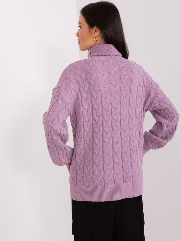 Wool Fashion Italia Sweater-AT-SW-2348.88-light purple