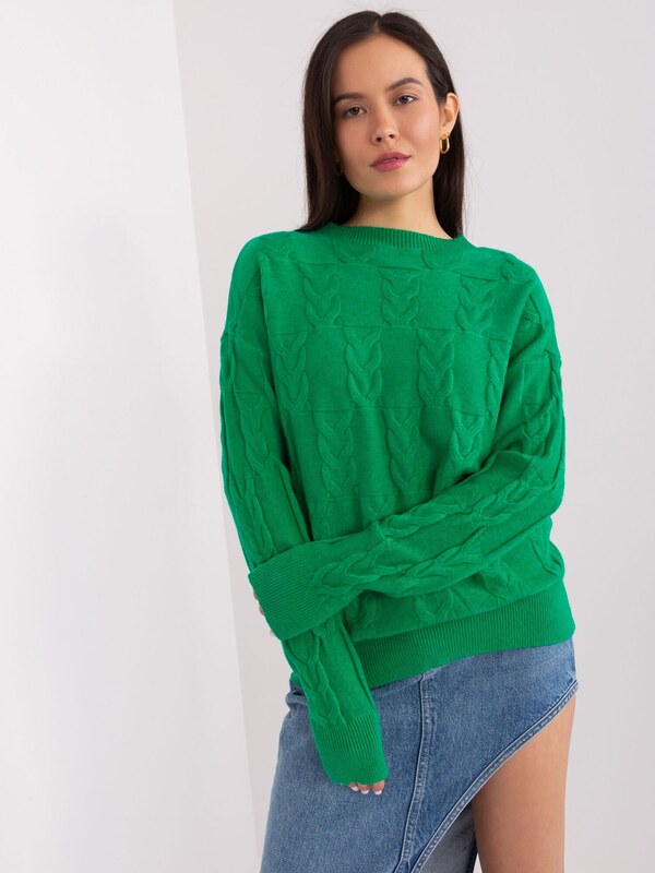 Wool Fashion Italia Sweater-AT-SW-2340.22-green