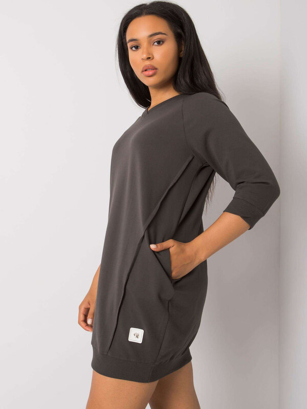 FPrice Šaty RV SK 6847.59P tmavá khaki