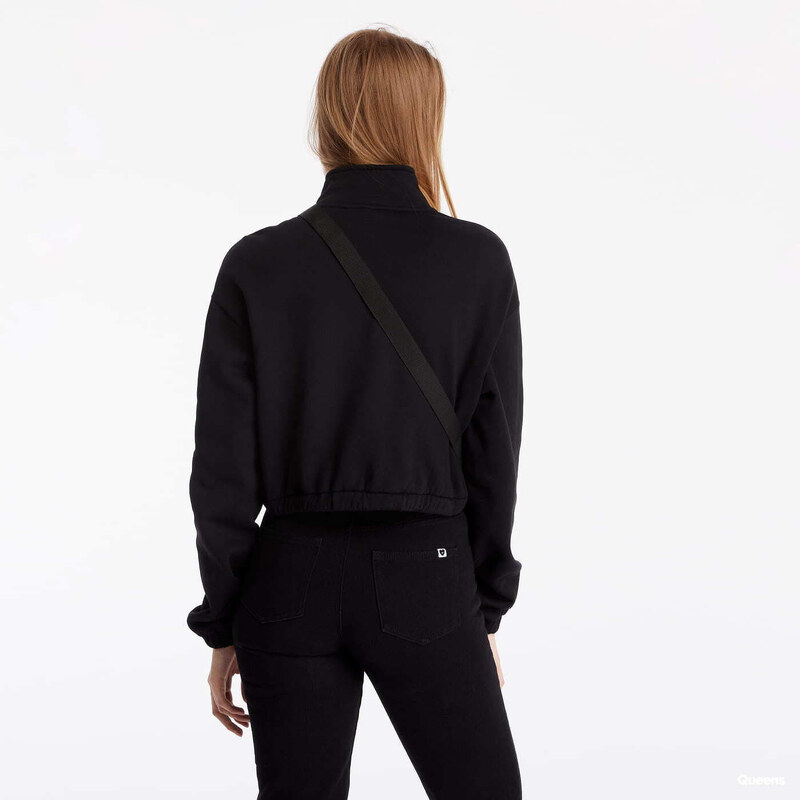 Mikina Vans Left Chest Half Zip Fleece Black XL