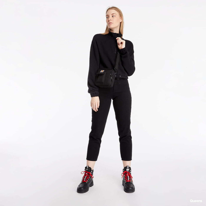 Mikina Vans Left Chest Half Zip Fleece Black XL