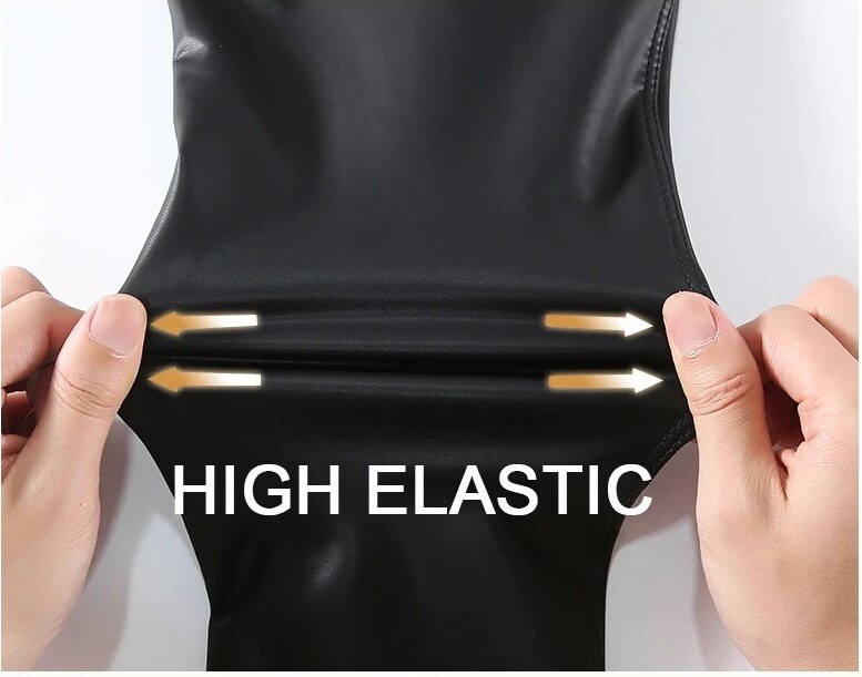 Legínovo Kožené legíny čierne