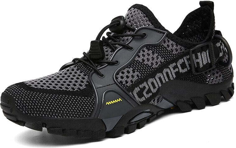 MIXI FASHION Trekové tenisky pánské turistické boty letní s nápisy