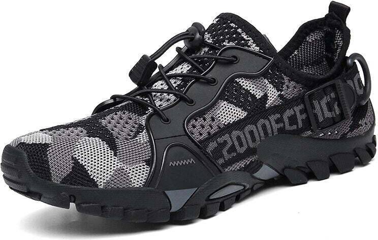 MIXI FASHION Trekové tenisky pánské turistické boty letní s nápisy