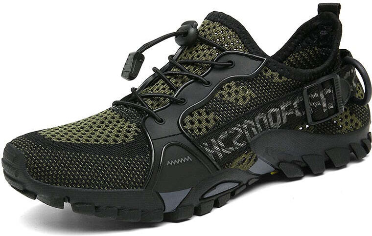 MIXI FASHION Trekové tenisky pánské turistické boty letní s nápisy