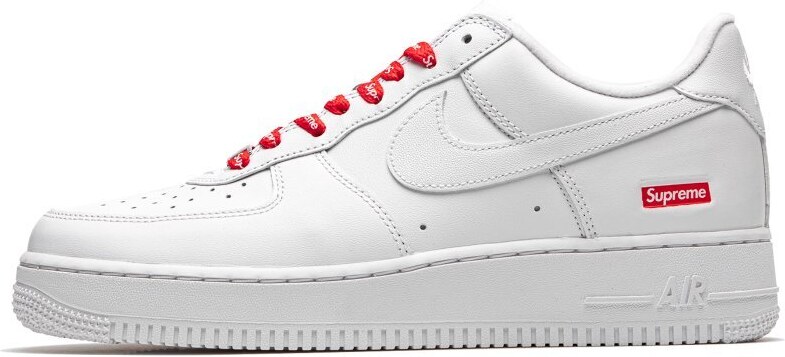 Nike Air Force 1 Low Supreme White Veľkosť: 38.5