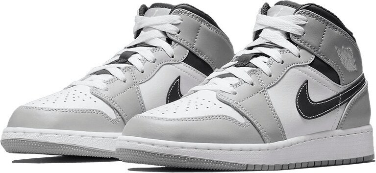 Air Jordan 1 Mid Light Smoke Grey Anthracite GS Veľkosť: 35.5