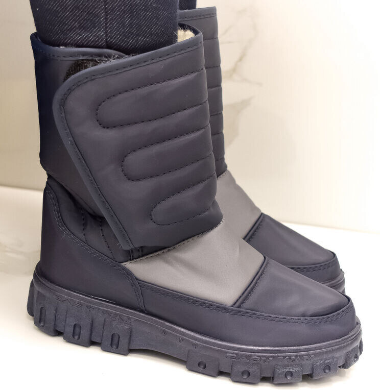 SKARPOL Detské tmavomodré snehule LIFERY 32-36