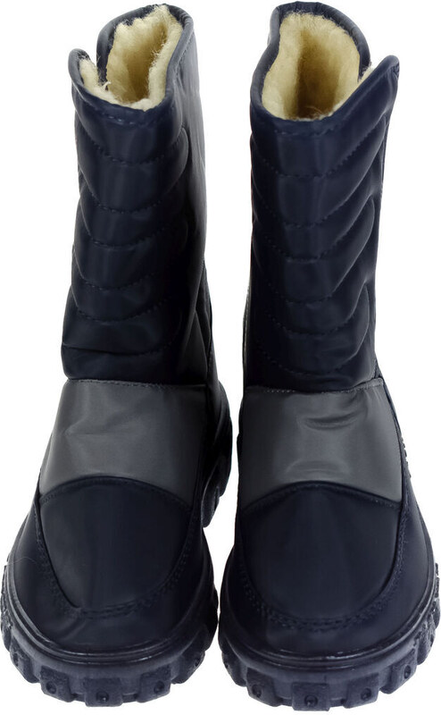 SKARPOL Detské tmavomodré snehule LIFERY 32-36