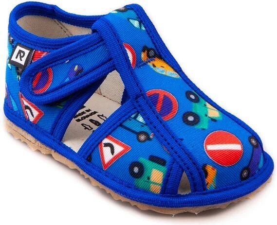 RAK Papučky modré autá