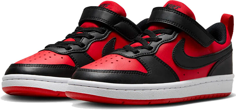 Nike Court Borough Low Recraft UNIVERSITY RED/BLACK-WHITE 600