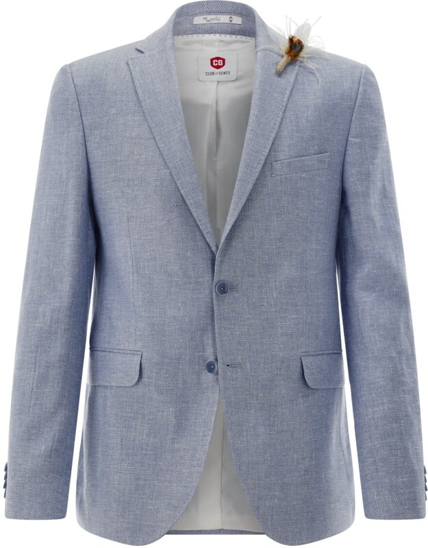 Pánske ľanové oblekové sako CLUB OF GENTS