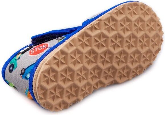 RAK Papučky šedé autá