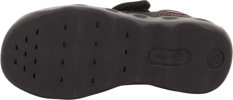 SUPERFIT Papuče 'BUBBLE' svetlomodrá / oranžová / ružová / čierna