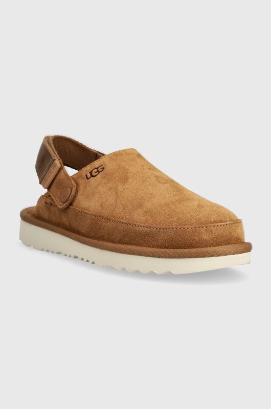 Detské semišové papuče UGG GOLDENSTAR CLOG